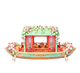 Brocade Flower Canopy level 1