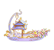 Floral Shadow Distant Boat level 2