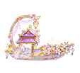 Floral Shadow Distant Boat level 3