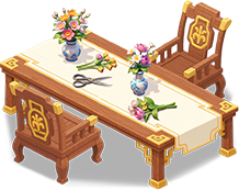 煙雨江南·花藝臺