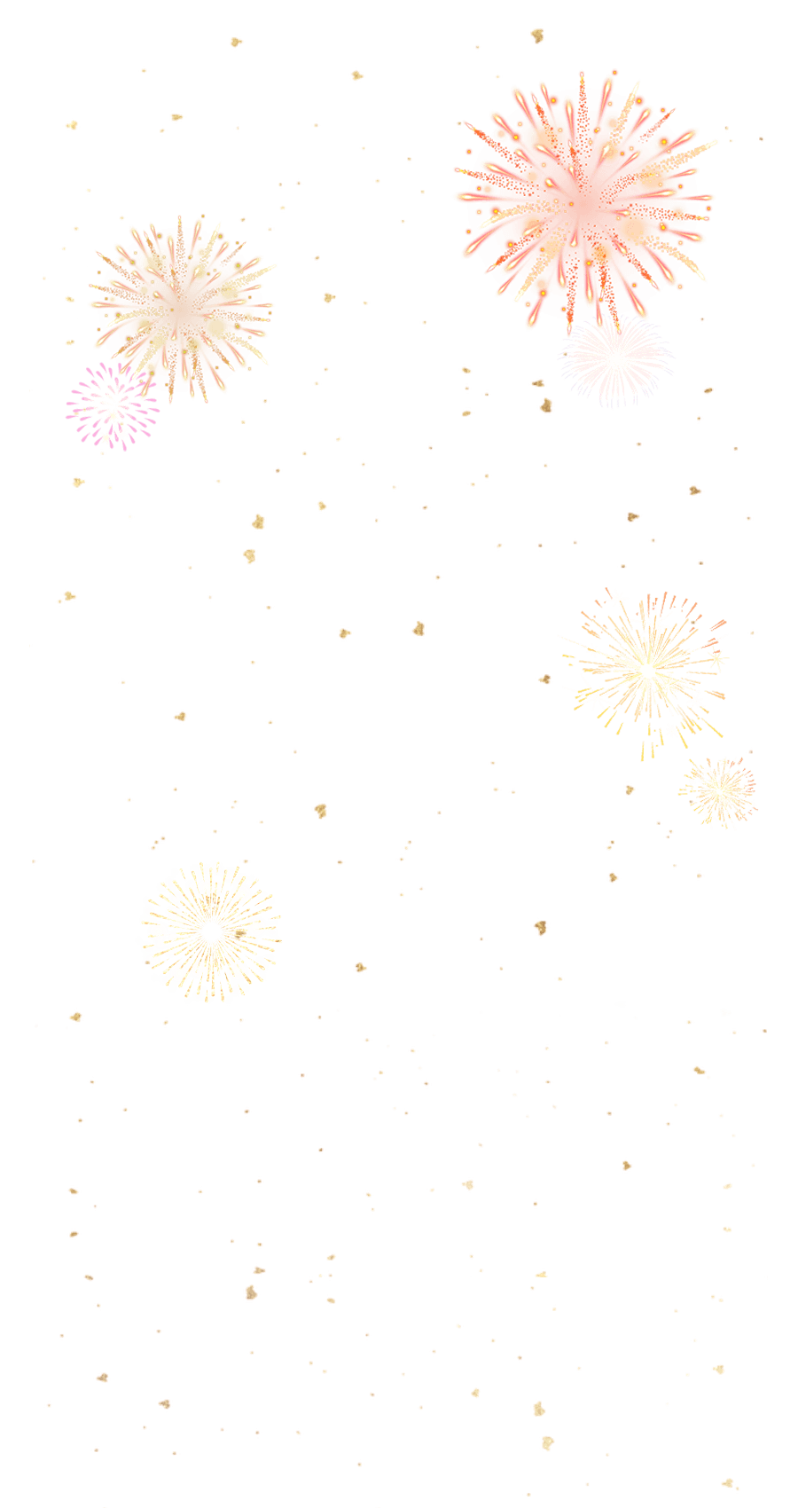 Fireworks effect