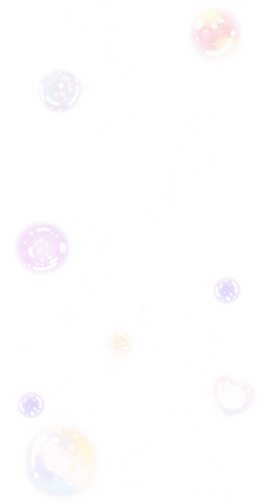 Bubbles effect