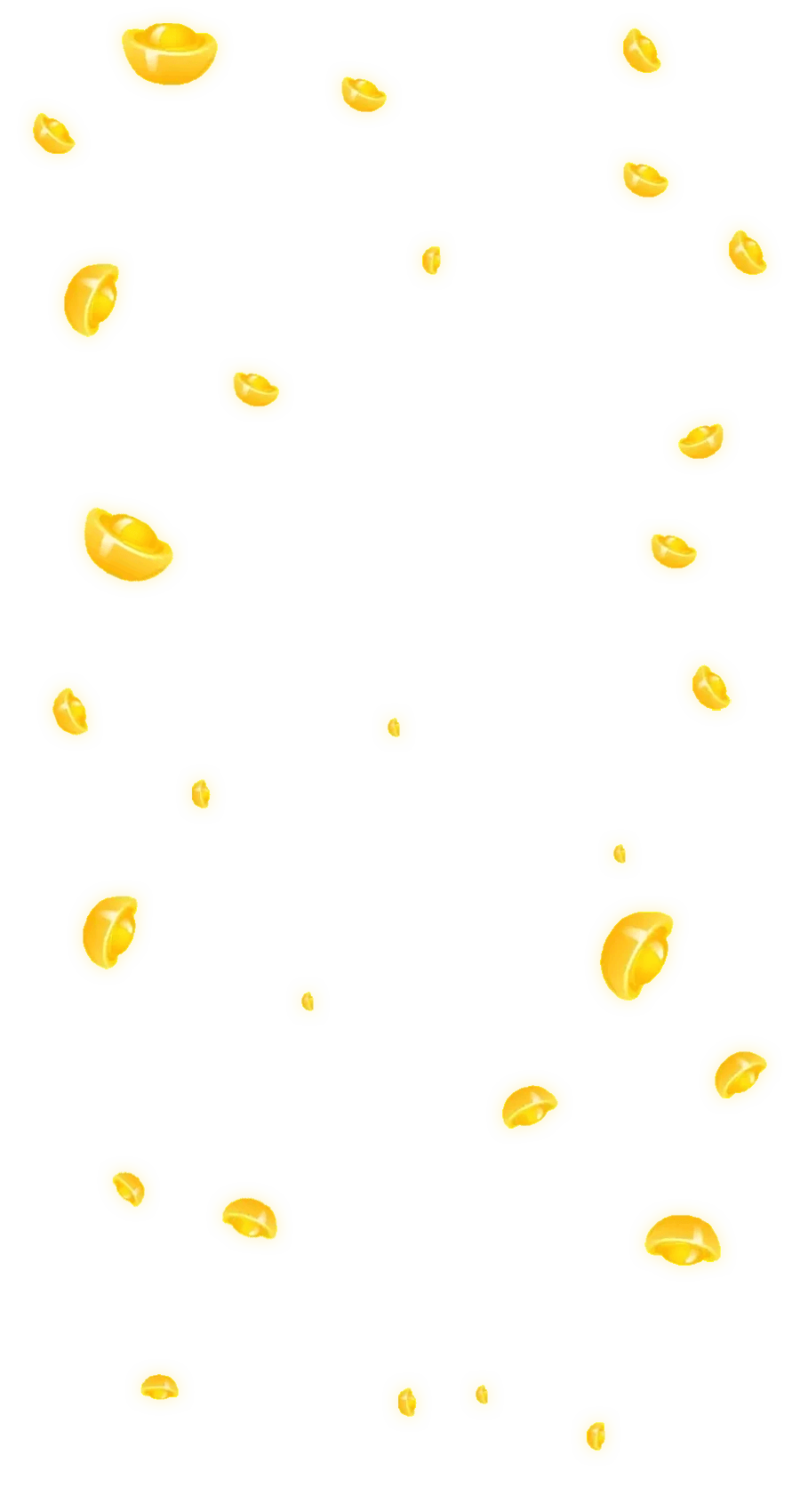Gold ingots effect