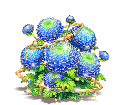 青花瓷牡丹菊